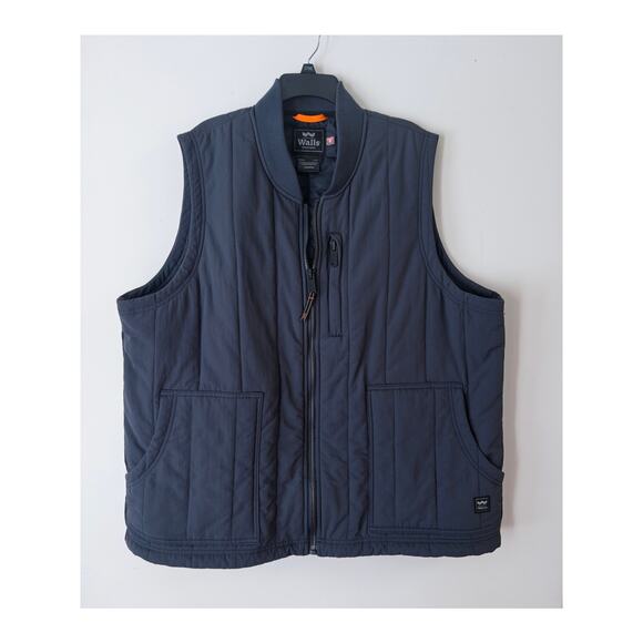 Walls Men's Quilted Work Vest  rugged, timeless utility style sz 2XL workwear - Picture 1 of 5